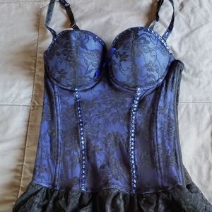Baci Sexy Bustier w/ matching g-string